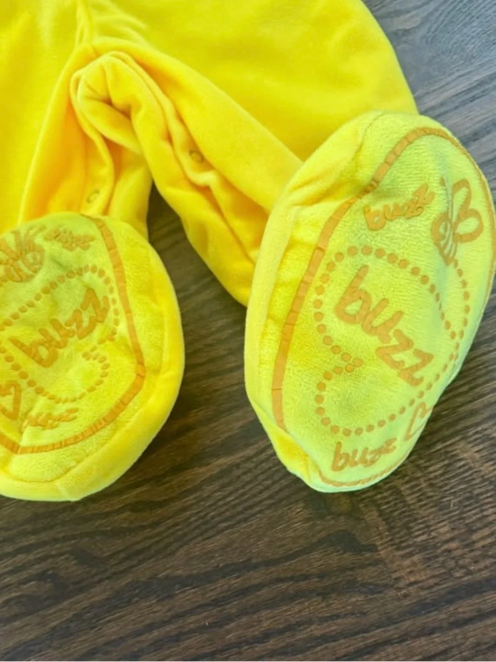 Disney Yellow & Red Winnie the Pooh Plush Costume with Blue Honey Pot